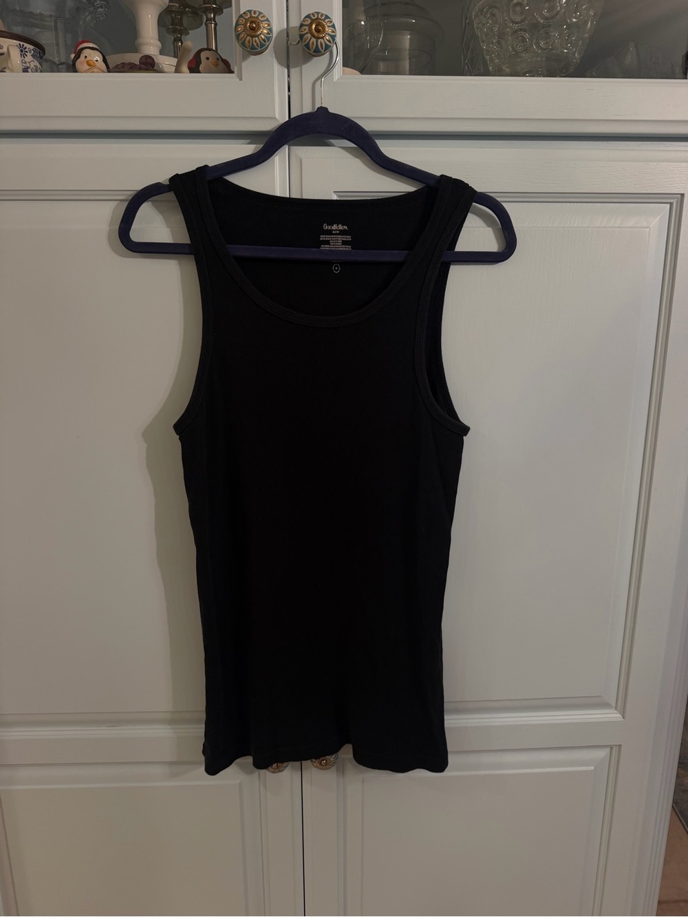 Goodfellow & Co. Men’s Wife beater Black Ribbed Tank Size: M